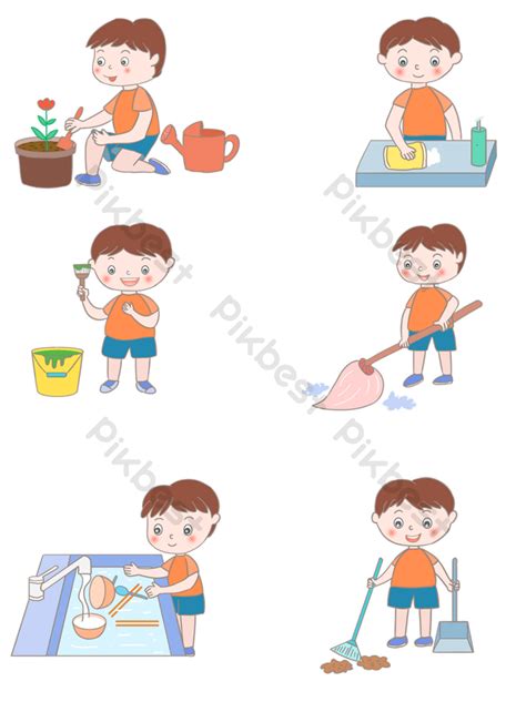gawaing bahay drawing easy|8 Bagay na Matututunan ng Mga Bata sa Paggawa ng Household .